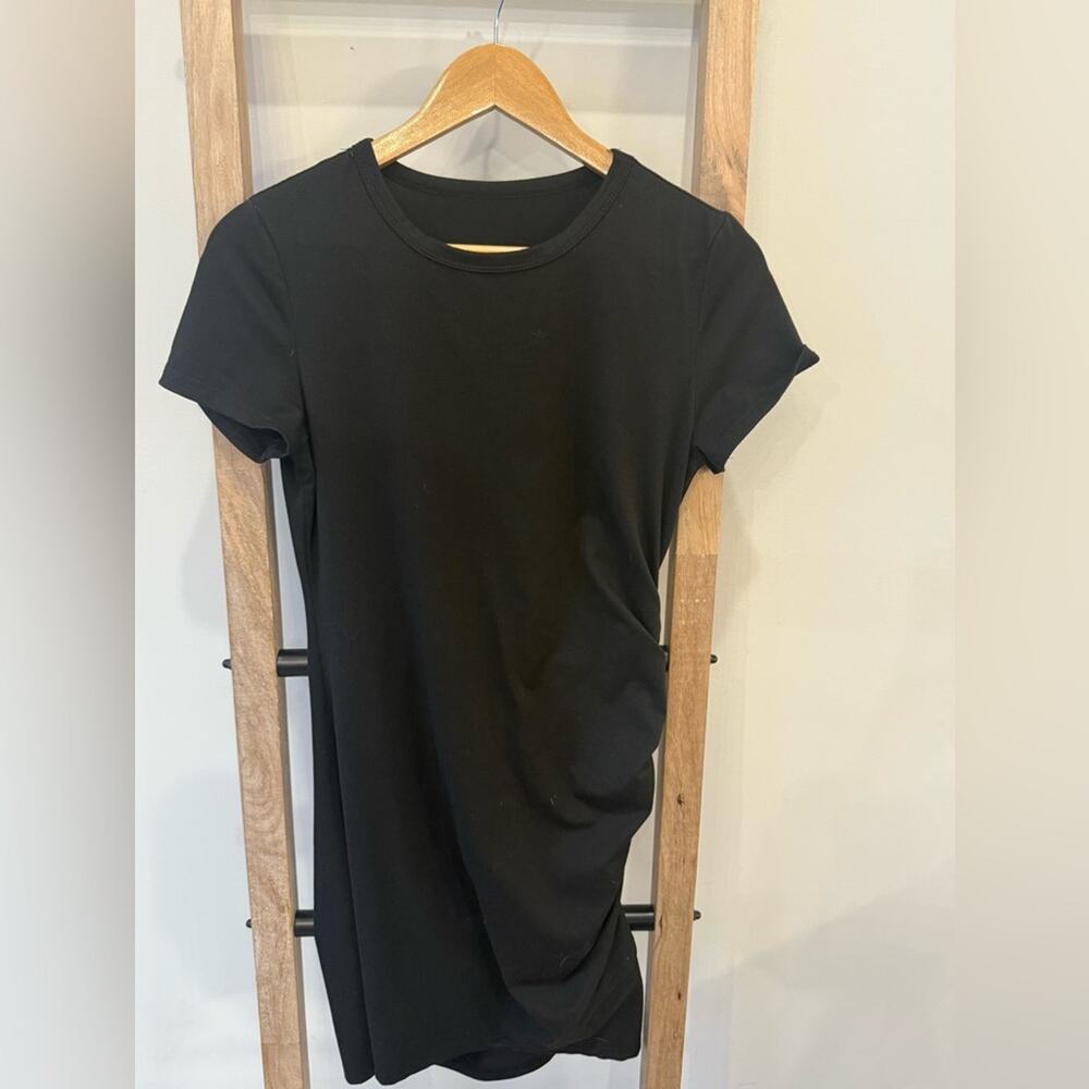Classic Black Women's T-Shirt Dress S